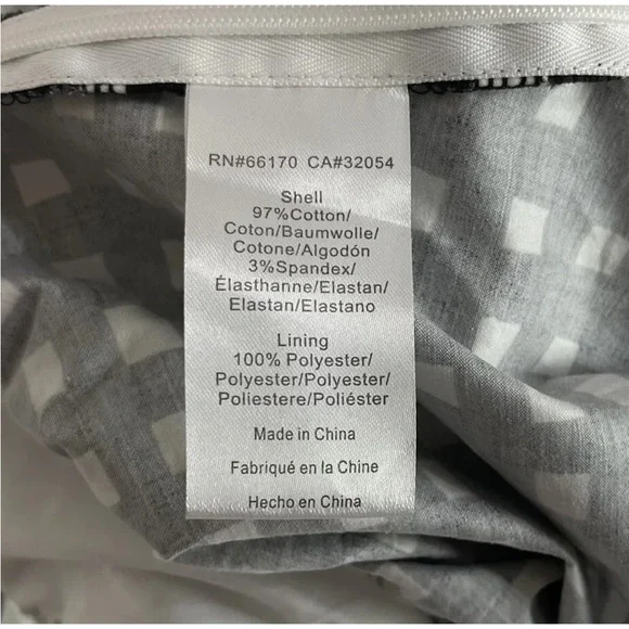 NWT Anthropologie Hutch Bandeau Black & White Gingham Romper Dress Sz XL - Picture 9 of 9